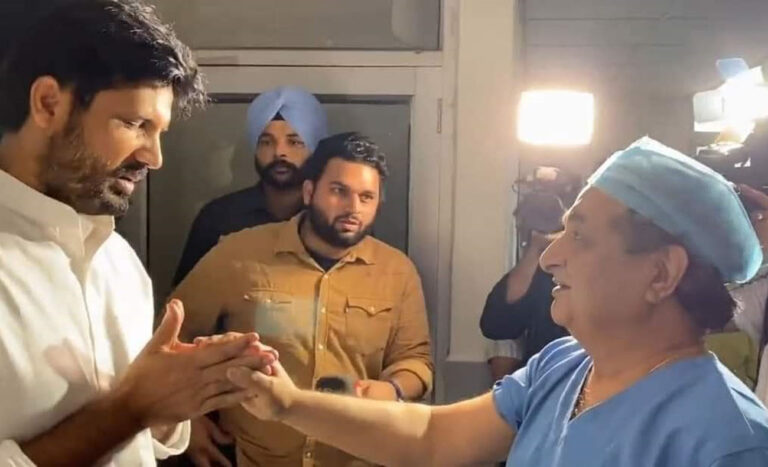 ਪੰਜਾਬ ਕਾਂਗਰਸ ਪ੍ਰਧਾਨ ਵੱਲੋਂ ਮਿਲ ਕੇ ਹਮਦਰਦੀ ਪ੍ਰਗਟਾਉਣ ’ਤੇ ਅੱਥਰੂ ਨਾ ਰੋਕ ਸਕੇ ਵੀ.ਸੀ.