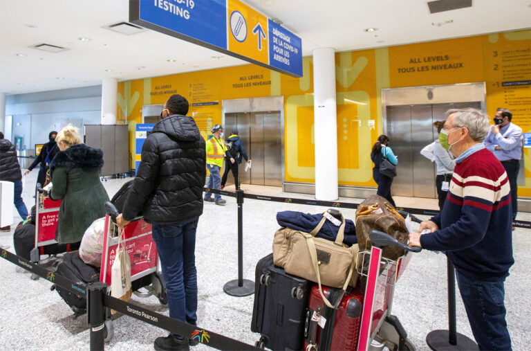 ਕੈਨੇਡਾ ਦੇ ਚਾਰ ਏਅਰਪੋਰਟਾਂ ਟੋਰਾਂਟੋ, ਵੈਨਕੂਵਰ, ਕੈਲਗਰੀ ਤੇ ਮਾਂਟਰੀਅਲ ’ਚ ਰੈਂਡਮ ਕੋਵਿਡ ਟੈਸਟਿੰਗ ਸ਼ੁਰੂ