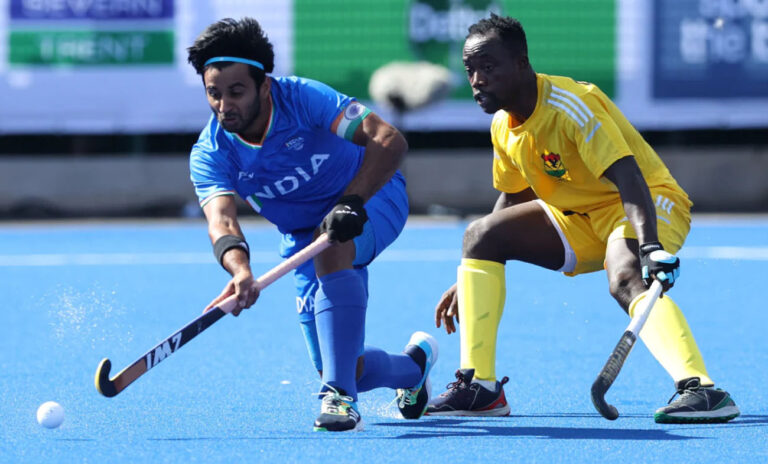 ਹਾਕੀ: ਘਾਨਾ ਨੂੰ 11-0 ਨਾਲ ਹਰਾ ਕੇ ਇੰਡੀਆ ਵੱਲੋਂ ਜੇਤੂ ਸ਼ੁਰੂਆਤ