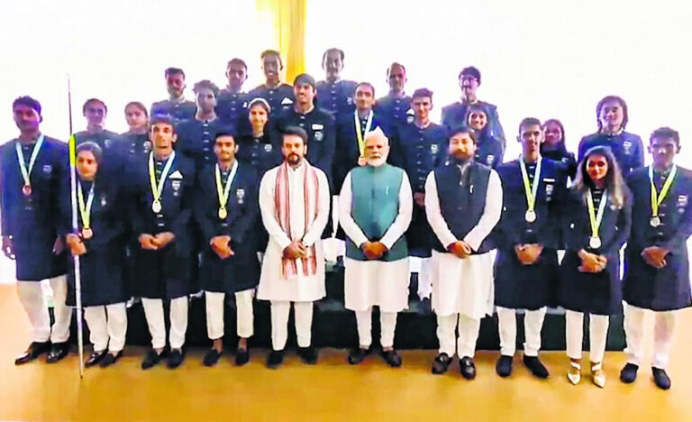 ਕਾਮਨਵੈਲਥ ਗੇਮਜ਼ ‘ਚ ਹਿੱਸਾ ਲੈਣ ਵਾਲੇ ਭਾਰਤੀ ਖਿਡਾਰੀਆਂ ਨੂੰ ਮਿਲੇ ਮੋਦੀ