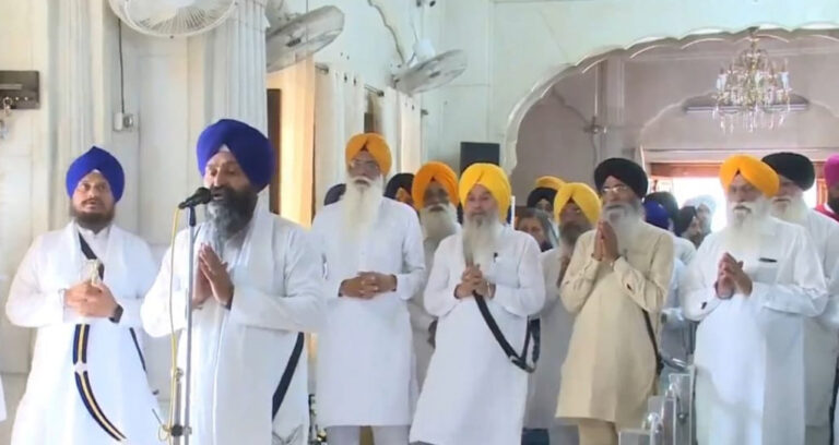 ਵੰਡ ਵੇਲੇ ਮਾਰੇ ਗਏ 10 ਲੱਖ ਪੰਜਾਬੀਆਂ ਦੀ ਯਾਦ ‘ਚ ਸ੍ਰੀ ਅਕਾਲ ਤਖ਼ਤ ਵਿਖੇ ਸਮੂਹਿਕ ਅਰਦਾਸ