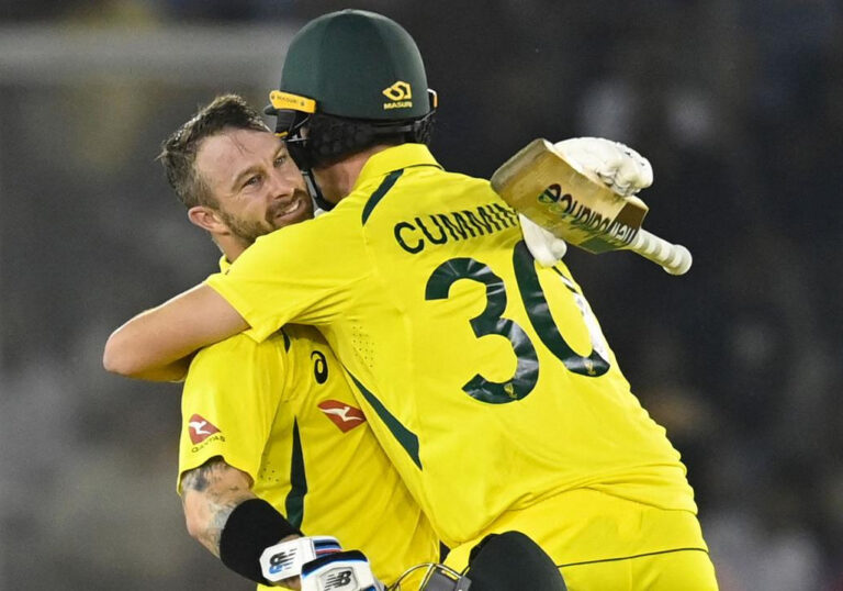 ਮੁਹਾਲੀ ‘ਚ ਹੋਏ ਟੀ-20 ਮੈਚ ‘ਚ ਆਸਟਰੇਲੀਆ 4 ਵਿਕਟਾਂ ਨਾਲ ਜੇਤੂ