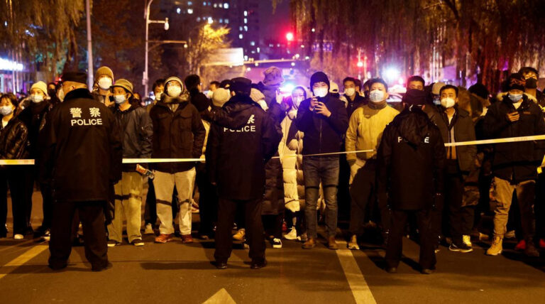 ਕਰੋਨਾ ਪਾਬੰਦੀਆਂ ਖ਼ਿਲਾਫ਼ ਪ੍ਰਦਰਸ਼ਨ ਰੋਕਣ ਲਈ ਵੱਡੀ ਪੱਧਰ ‘ਤੇ ਪੁਲੀਸ ਤਾਇਨਾਤ