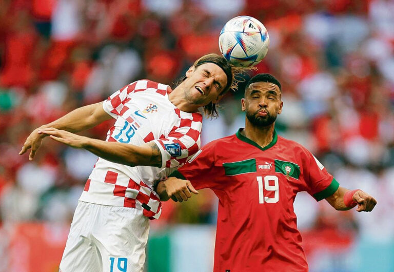 ਪਿਛਲੀ ਵਾਰ ਦੇ ਉਪ ਜੇਤੂ ਕ੍ਰੋਏਸ਼ੀਆ ਅਤੇ ਮੋਰੱਕੋ ਵਿਚਕਾਰ ਮੈਚ ਬਰਾਬਰ