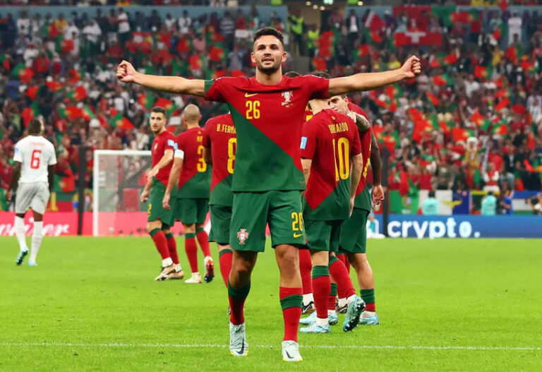 ਰੋਨਾਲਡੋ ਦੇ ਬਦਲਵੇਂ ਖਿਡਾਰੀ ਰਾਮੋਸ ਦੀ ਹੈਟ੍ਰਿਕ ਸਦਕਾ ਪੁਰਤਗਾਲ ਕੁਆਰਟਰ ਫਾਈਨਲ ‘ਚ