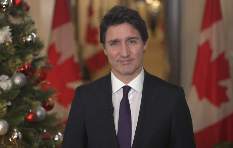 ਜਸਟਿਨ ਟਰੂਡੋ ਵੱਲੋਂ ਕ੍ਰਿਸਮਸ ਦੀ ਵਧਾਈ