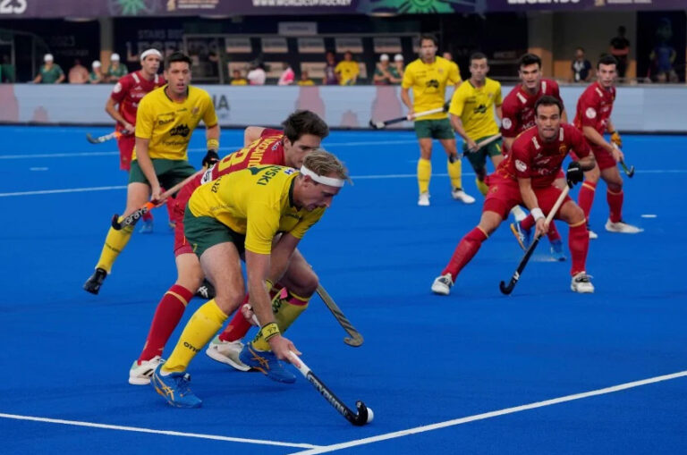 ਹਾਕੀ ਵਰਲਡ ਕੱਪ ਦੇ ਸੈਮੀਫਾਈਨਲ ‘ਚ ਪਹੁੰਚਿਆ ਆਸਟਰੇਲੀਆ, ਸਪੇਨ ਨੂੰ 4-3 ਨਾਲ ਹਰਾਇਆ