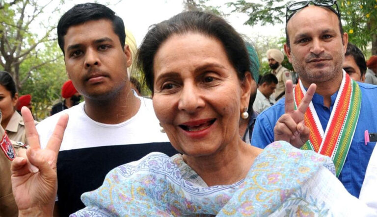 ਪਰਨੀਤ ਕੌਰ ਨੇ ਦਿੱਤਾ ਕਾਂਗਰਸ ਦੇ ਕਾਰਨ ਦੱਸੋ ਨੋਟਿਸ ਦਾ ਜਵਾਬ