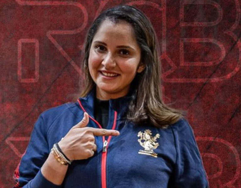 ਸਾਨੀਆ ਮਿਰਜ਼ਾ ਰਾਇਲ ਚੈਲੰਜਰਜ਼ ਬੈਂਗਲੁਰੂ ਦੀ ਸਲਾਹਕਾਰ ਬਣੀ