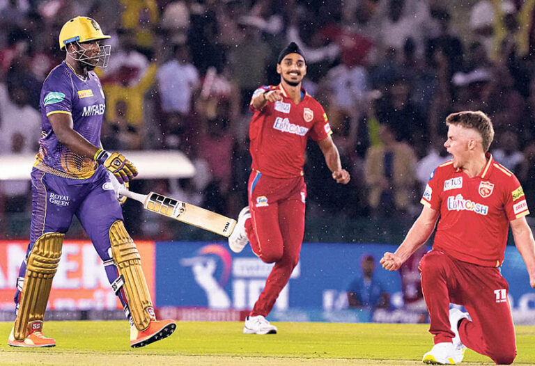 ਪੰਜਾਬ ਕਿੰਗਜ਼ ਵੱਲੋਂ ਕੋਲਕਾਤਾ ਨਾਈਟ ਰਾਈਡਰਜ਼ ਨੂੰ 7 ਵਿਕਟਾਂ ਨਾਲ ਸ਼ਿਕਸਤ