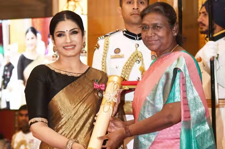 ਮੁਲਾਇਮ ਯਾਦਵ ਨੂੰ ਪਦਮ ਵਿਭੂਸ਼ਣ ਤੇ ਰਵੀਨਾ ਟੰਡਨ ਨੂੰ ਪਦਮਸ਼੍ਰੀ