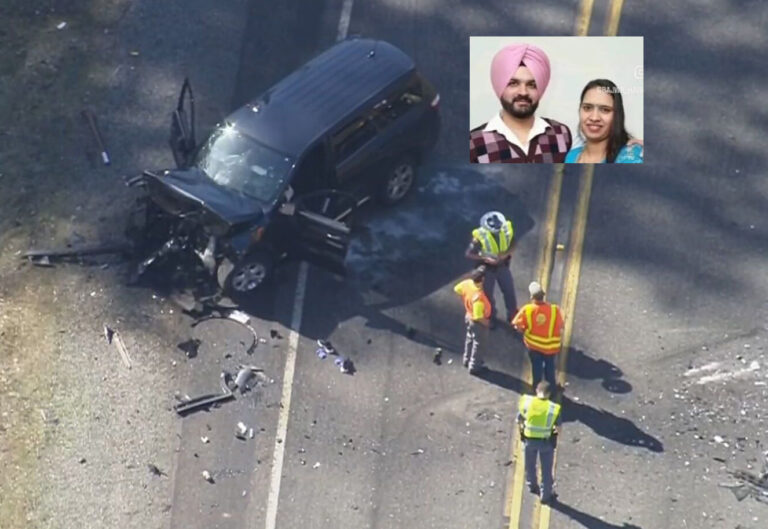 ਪੰਜਾਬੀ ਜੋੜੇ ‘ਤੇ ਗੱਡੀ ਚੜ੍ਹਾਉਣ ਕਾਰਨ ਦੋਹਾਂ ਦੀ ਮੌਤ